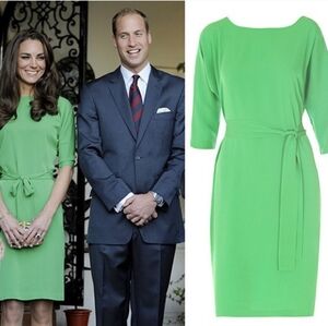 Diane Von Furstenberg Maja Dress in Green